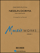 Nessun Dorma Concert Band sheet music cover